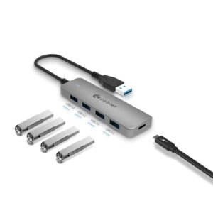 Cablet 4 Port USB Hub 3.1, USB Splitter