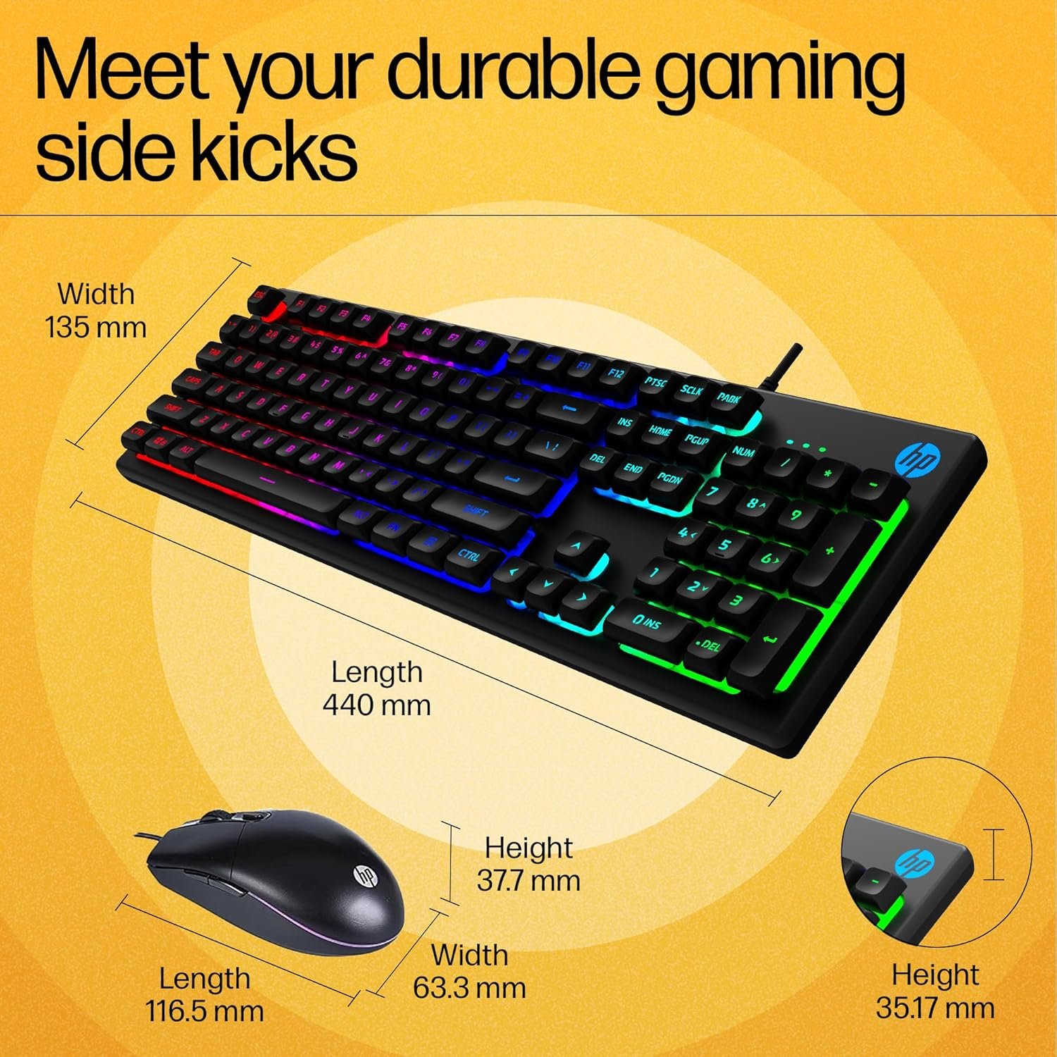 HP GAMING KM300F WIRED - Image 2