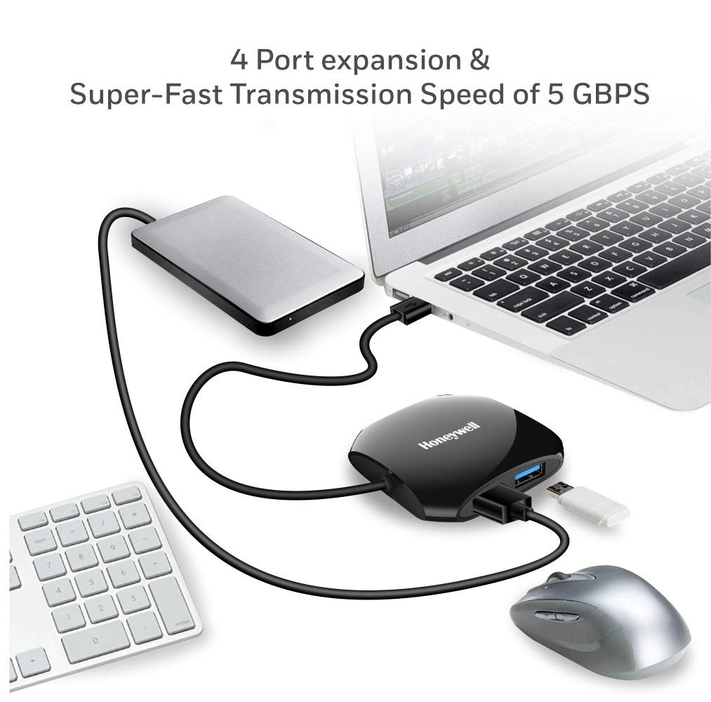 Honeywell Momentum 4-1 USB 3.0 Hub - Image 3