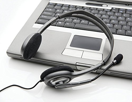 Logitech H111 Wired On Ear Headphones With Mic Black - Image 7