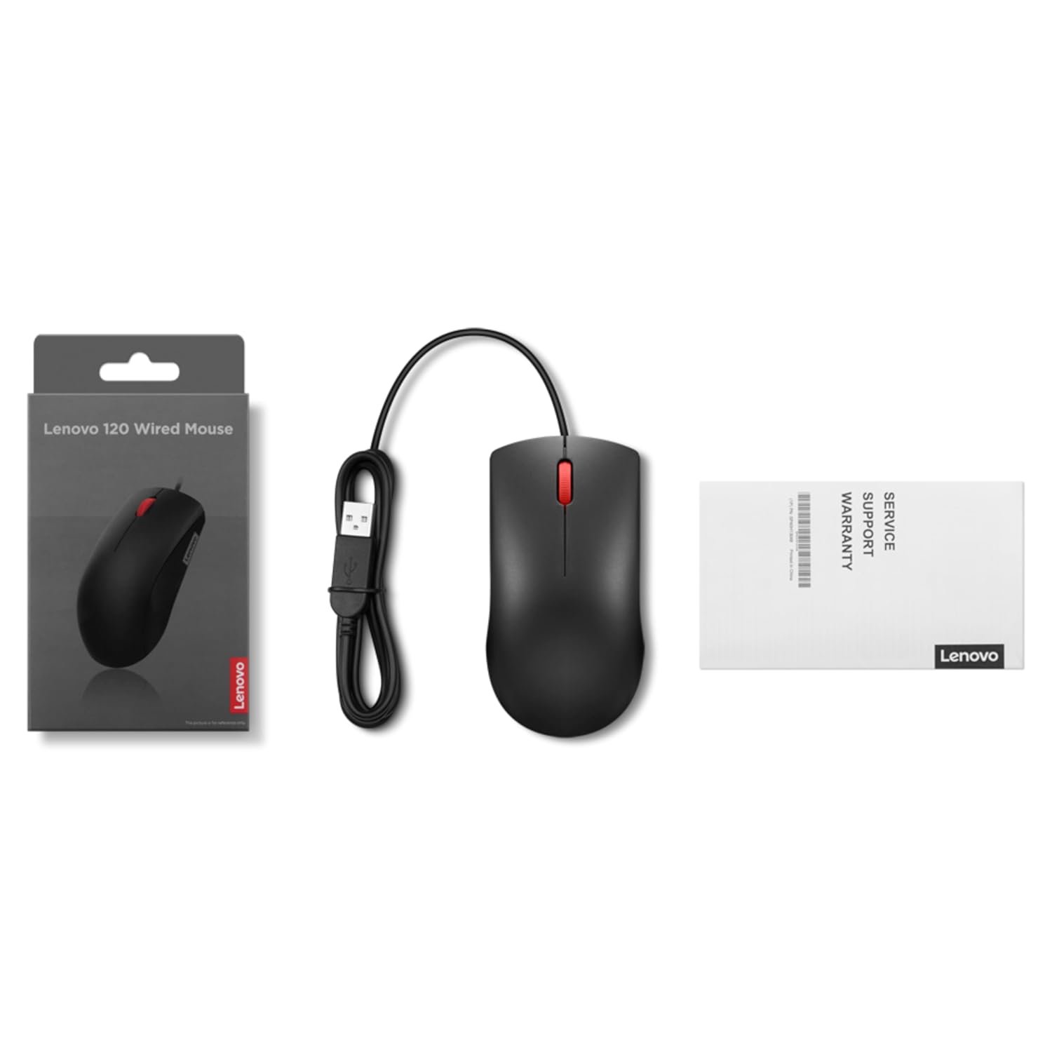 LENOVO WIRED MOUSE (120) - Image 9